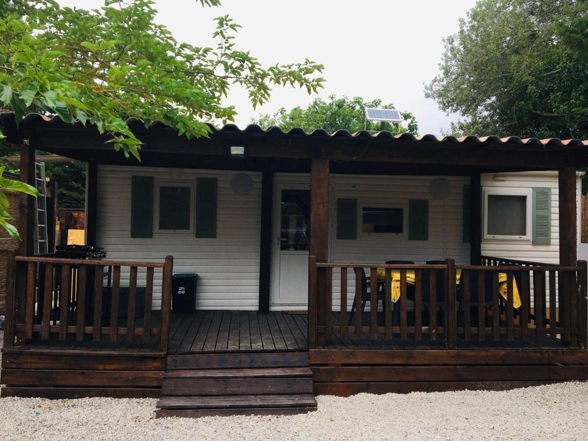 Mobil-Home Sur Terrain Prive Sérignan Buitenkant foto